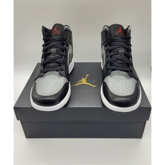 Jordan 1 Mid 'Shadow' (GS) 554725-096 - Picture 3 of 11